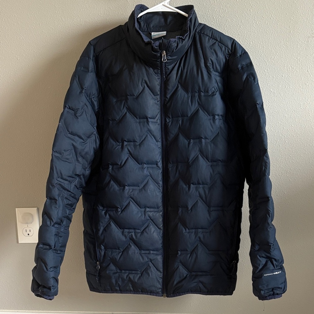 Columbia Men's Navy Puffer Jacket
